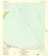 Bacliff Texas Historical topographic map, 1:24000 scale, 7.5 X 7.5 Minute, Year 1956