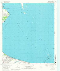 Bacliff Texas Historical topographic map, 1:24000 scale, 7.5 X 7.5 Minute, Year 1982