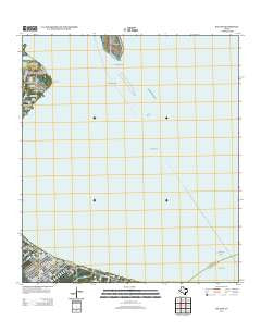 Bacliff Texas Historical topographic map, 1:24000 scale, 7.5 X 7.5 Minute, Year 2013