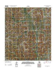 Baggett Ranch Texas Historical topographic map, 1:24000 scale, 7.5 X 7.5 Minute, Year 2012