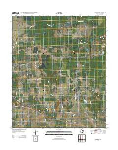Bagwell Texas Historical topographic map, 1:24000 scale, 7.5 X 7.5 Minute, Year 2012