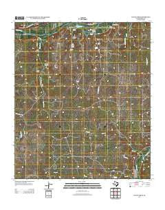 Bailey Creek Texas Historical topographic map, 1:24000 scale, 7.5 X 7.5 Minute, Year 2012