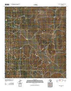 Bailey Draw Texas Historical topographic map, 1:24000 scale, 7.5 X 7.5 Minute, Year 2010