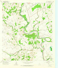 Baileyville Texas Historical topographic map, 1:24000 scale, 7.5 X 7.5 Minute, Year 1961