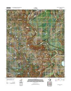 Baileyville Texas Historical topographic map, 1:24000 scale, 7.5 X 7.5 Minute, Year 2013