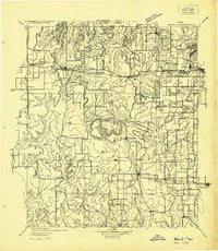 Baird Texas Historical topographic map, 1:125000 scale, 30 X 30 Minute, Year 1932