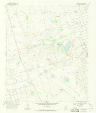 Baird Lake Texas Historical topographic map, 1:24000 scale, 7.5 X 7.5 Minute, Year 1968
