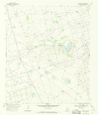 Baird Lake Texas Historical topographic map, 1:24000 scale, 7.5 X 7.5 Minute, Year 1968