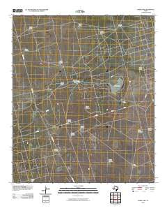 Baird Lake Texas Historical topographic map, 1:24000 scale, 7.5 X 7.5 Minute, Year 2010
