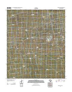 Baird Lake Texas Historical topographic map, 1:24000 scale, 7.5 X 7.5 Minute, Year 2012