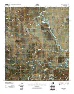 Baker Lake Texas Historical topographic map, 1:24000 scale, 7.5 X 7.5 Minute, Year 2010