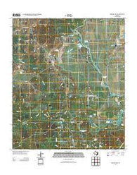 Baker Lake Texas Historical topographic map, 1:24000 scale, 7.5 X 7.5 Minute, Year 2013