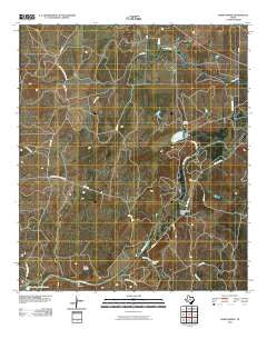 Baker Spring Texas Historical topographic map, 1:24000 scale, 7.5 X 7.5 Minute, Year 2010