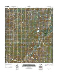 Baker Spring Texas Historical topographic map, 1:24000 scale, 7.5 X 7.5 Minute, Year 2013