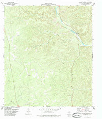 Bakers Crossing Texas Historical topographic map, 1:24000 scale, 7.5 X 7.5 Minute, Year 1979