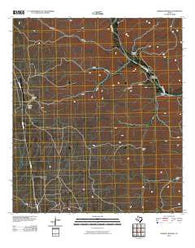 Bakers Crossing Texas Historical topographic map, 1:24000 scale, 7.5 X 7.5 Minute, Year 2010