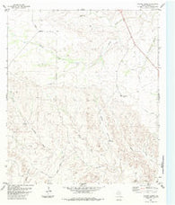 Balcon Creek Texas Historical topographic map, 1:24000 scale, 7.5 X 7.5 Minute, Year 1983