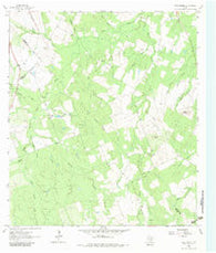 Bald Mound Texas Historical topographic map, 1:24000 scale, 7.5 X 7.5 Minute, Year 1963