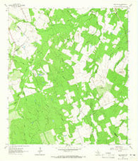 Bald Mound Texas Historical topographic map, 1:24000 scale, 7.5 X 7.5 Minute, Year 1963