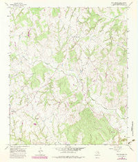 Bald Prairie Texas Historical topographic map, 1:24000 scale, 7.5 X 7.5 Minute, Year 1965