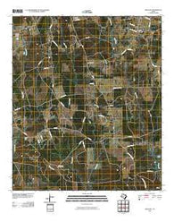 Bald Hill Texas Historical topographic map, 1:24000 scale, 7.5 X 7.5 Minute, Year 2010