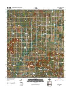 Bald Knob Texas Historical topographic map, 1:24000 scale, 7.5 X 7.5 Minute, Year 2012