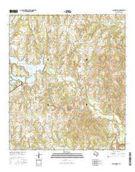 Bald Prairie Texas Current topographic map, 1:24000 scale, 7.5 X 7.5 Minute, Year 2016