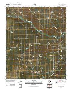 Ballard Camp Texas Historical topographic map, 1:24000 scale, 7.5 X 7.5 Minute, Year 2010