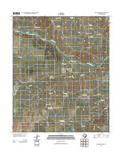 Ballard Camp Texas Historical topographic map, 1:24000 scale, 7.5 X 7.5 Minute, Year 2012