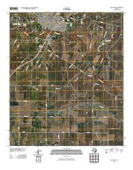 Ballinger Texas Historical topographic map, 1:24000 scale, 7.5 X 7.5 Minute, Year 2010