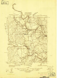 Ballinger 3-d Texas Historical topographic map, 1:48000 scale, 7.5 X 7.5 Minute, Year 1925