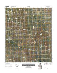 Ballinger Ranch Texas Historical topographic map, 1:24000 scale, 7.5 X 7.5 Minute, Year 2012