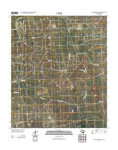 Ballinger Ranch Texas Historical topographic map, 1:24000 scale, 7.5 X 7.5 Minute, Year 2012