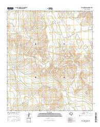 Ballinger Ranch Texas Current topographic map, 1:24000 scale, 7.5 X 7.5 Minute, Year 2016