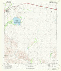 Balmorhea Texas Historical topographic map, 1:24000 scale, 7.5 X 7.5 Minute, Year 1980