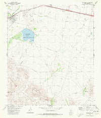 Balmorhea Texas Historical topographic map, 1:24000 scale, 7.5 X 7.5 Minute, Year 1980