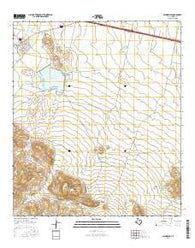 Balmorhea Texas Current topographic map, 1:24000 scale, 7.5 X 7.5 Minute, Year 2016