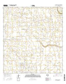 Baluarte Ranch Texas Current topographic map, 1:24000 scale, 7.5 X 7.5 Minute, Year 2016