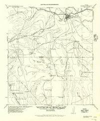 Bandera Texas Historical topographic map, 1:62500 scale, 15 X 15 Minute, Year 1956