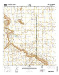 Bandera Mesa North Texas Current topographic map, 1:24000 scale, 7.5 X 7.5 Minute, Year 2016