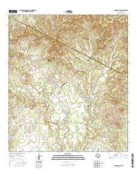 Bandera Pass Texas Current topographic map, 1:24000 scale, 7.5 X 7.5 Minute, Year 2016