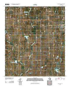 Bangs West Texas Historical topographic map, 1:24000 scale, 7.5 X 7.5 Minute, Year 2010