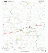 Banquete Texas Historical topographic map, 1:24000 scale, 7.5 X 7.5 Minute, Year 1979