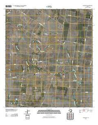 Banquete Texas Historical topographic map, 1:24000 scale, 7.5 X 7.5 Minute, Year 2010