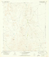 Bare Mountain Texas Historical topographic map, 1:24000 scale, 7.5 X 7.5 Minute, Year 1978