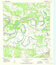 Barkman Texas Historical topographic map, 1:24000 scale, 7.5 X 7.5 Minute, Year 1950