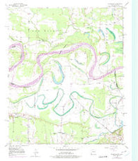 Barkman Texas Historical topographic map, 1:24000 scale, 7.5 X 7.5 Minute, Year 1950