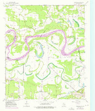 Barkman Texas Historical topographic map, 1:24000 scale, 7.5 X 7.5 Minute, Year 1950