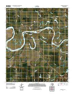 Barkman Texas Historical topographic map, 1:24000 scale, 7.5 X 7.5 Minute, Year 2011