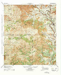 Barksdale Texas Historical topographic map, 1:62500 scale, 15 X 15 Minute, Year 1975